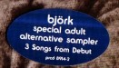 Sticker - Debut adult alternative sampler - Björk - CD - Elektra - prcd8914-2 (US)