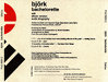 Back cover - Bachelorette - Björk - CD - Elektra - prcd9935-2 (US)