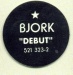Sticker (org.) - Debut - Björk - CD - Mother - 521 323-2 (Europe)