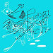 Digital download label - Biophilia remix series 4 - Björk - 12inch - One Little Indian - 1143TP12 (UK)