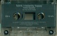 Cassette label - Violently happy - Björk - mc - One Little Indian - 142 tp 7 c (UK)