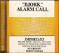 Promo front jewelcase - Alarm call - Björk - CD - One Little Indian - 232 tp 7 cdl (UK)