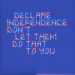 Envelope 3 front - Declare independence - Björk - 12inch/CD/DVD - One Little Indian - 837 tp 12 (UK)