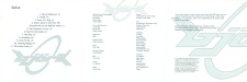 Inlay inner - Debut - Björk - CD - One Little Indian - tp lp 31 cd (UK)