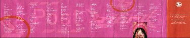 Inlay inner - Post - Björk - MC - One Little Indian - tp lp 51 c (UK)