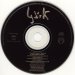 CD label - Violently happy - Björk - cd - Polydor - pocp-1426 (Japan)