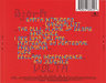 Back cover and spine - Volta - Björk - CD - Polydor - 173381-2 (Thailand)